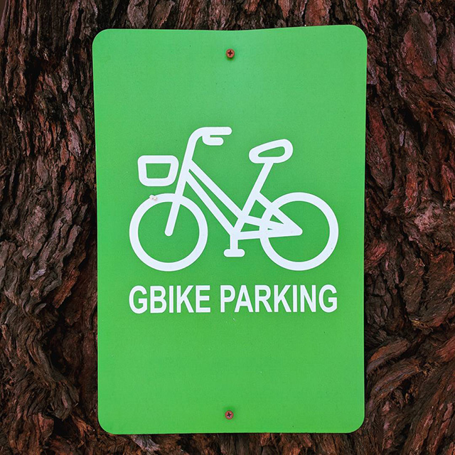 GBike Parking Sign
