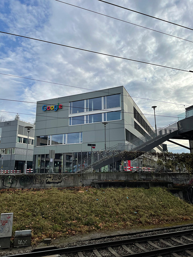 Google Office By Railroad Tracks