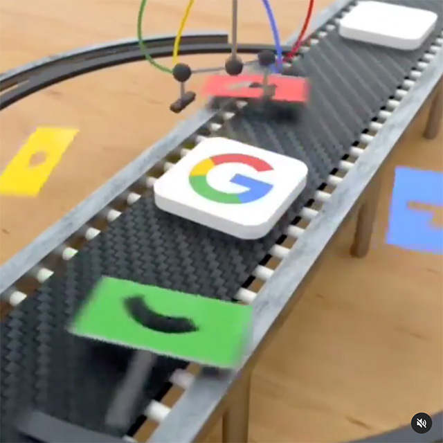 Google G Logo Printer Machine