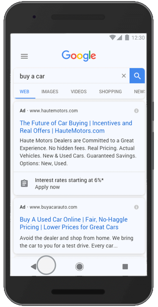 Google Ads Lead Form Extensions Beta