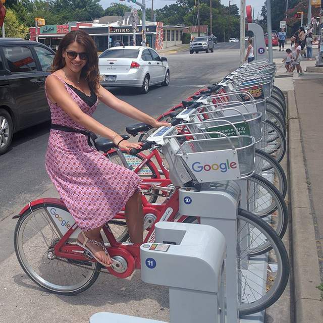 Google Bicycle Advertisement