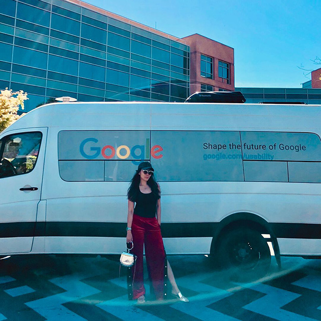 Google Usability Van