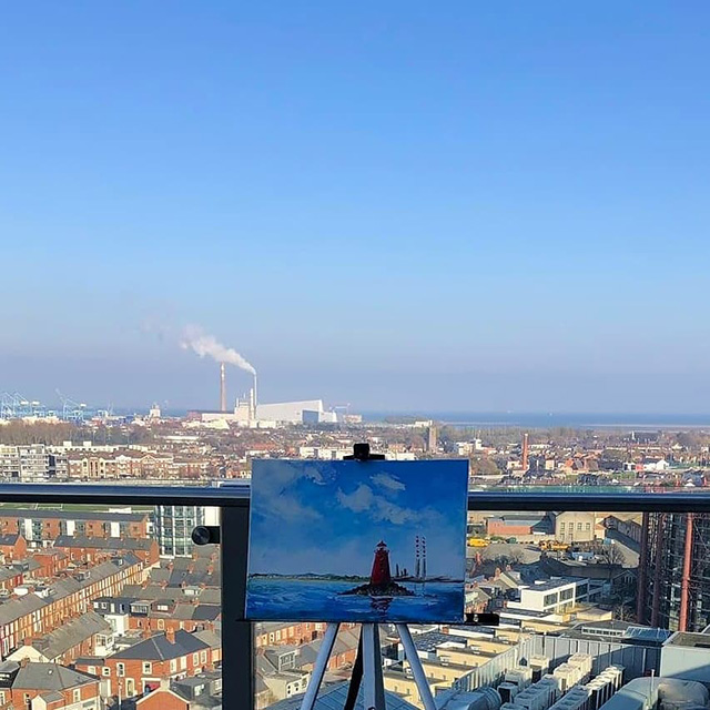 Google Dublin Paint Club With A View