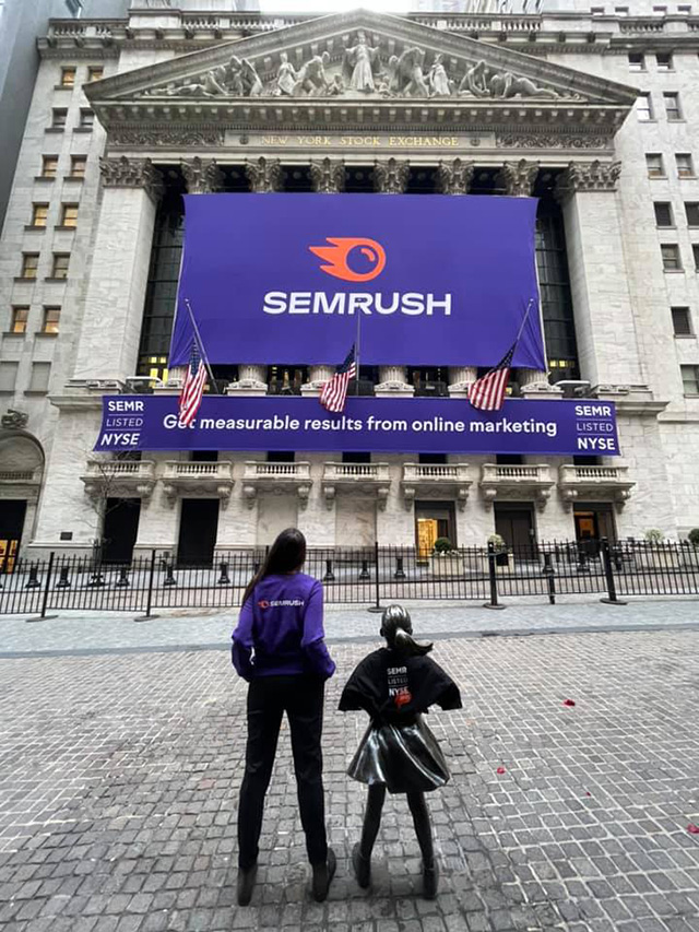 Semrush Goes Public At New York Stock Exchange