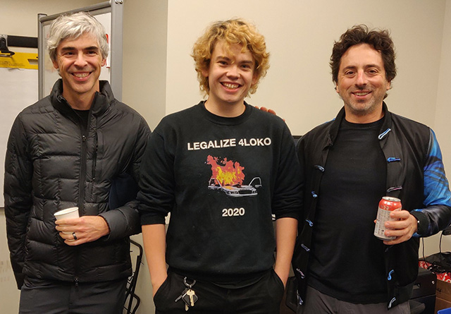 When Larry Page & Sergey Brin Knock On Your Door