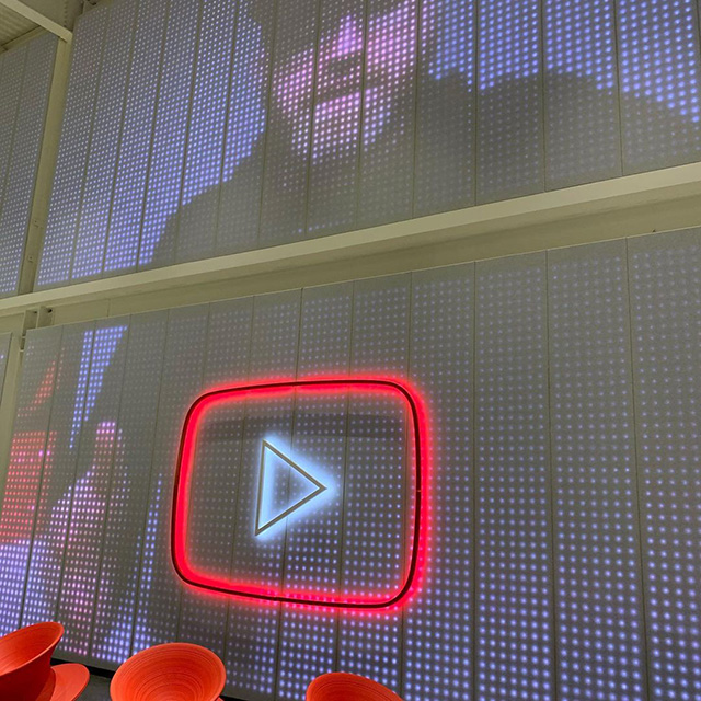 YouTube Office Pixel Screen