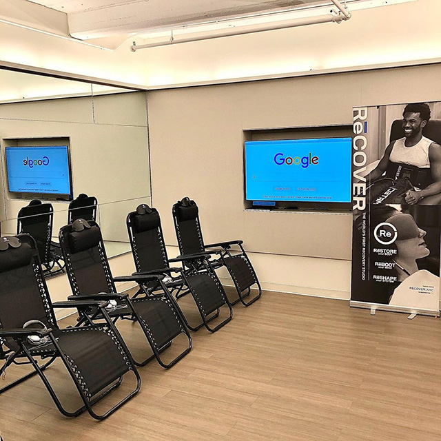 Zero Gravity Chairs At Google Office