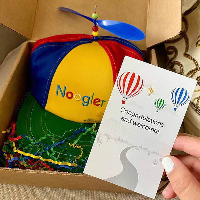 Google Noogler Hat Unboxing