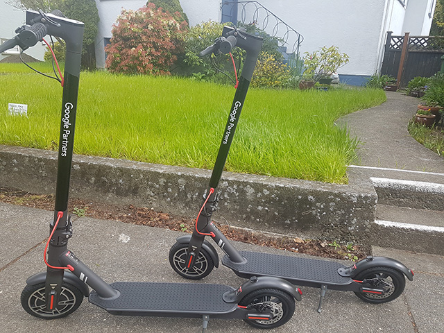 Google Partner eScooters