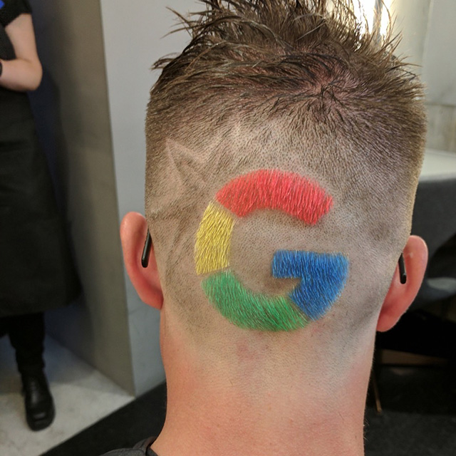 G Logo Hair Cut