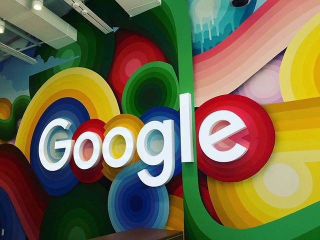 Google Colorful Art Mural