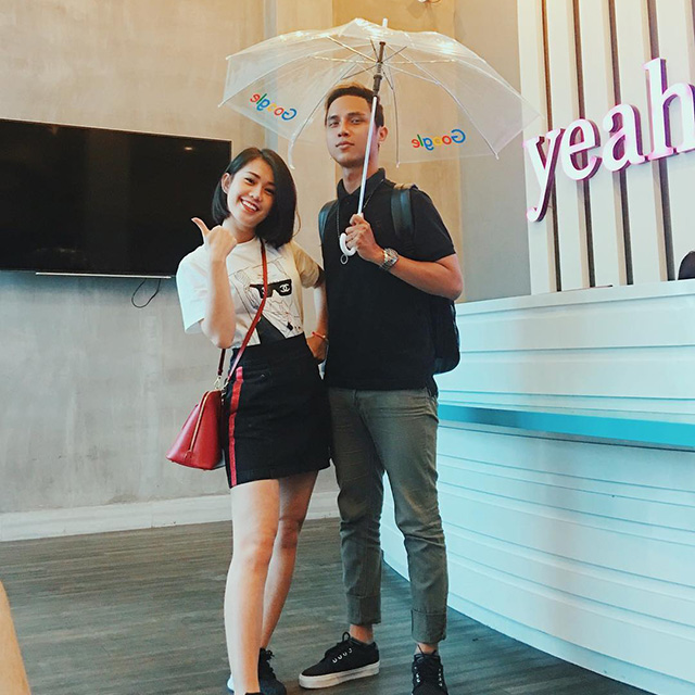 Clear Google Umbrella