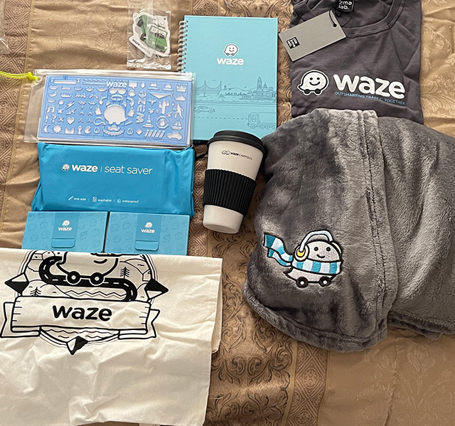 Waze Swag
