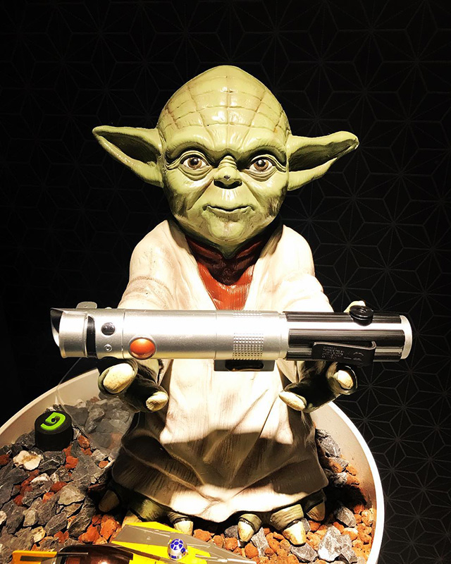 Yoda At Google Zurich