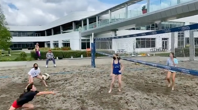 Google Kirkland Volleyball Match