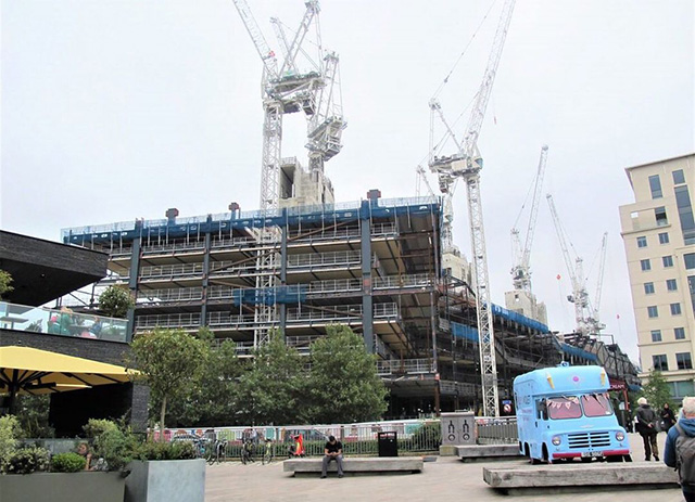 Google UK Office Construction