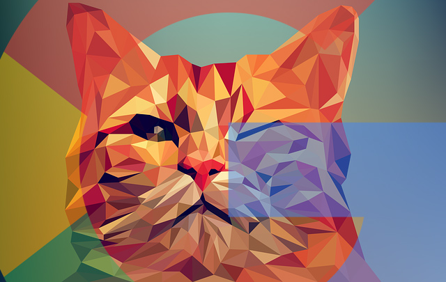 Google Cat Vector