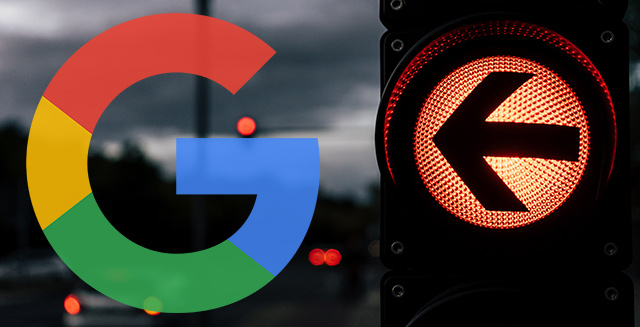 Google Left Signal