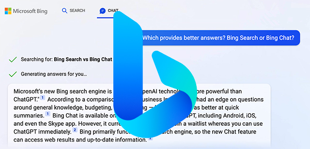 Bing Chat Vs Bing Search