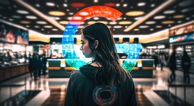Google Woman Shopping