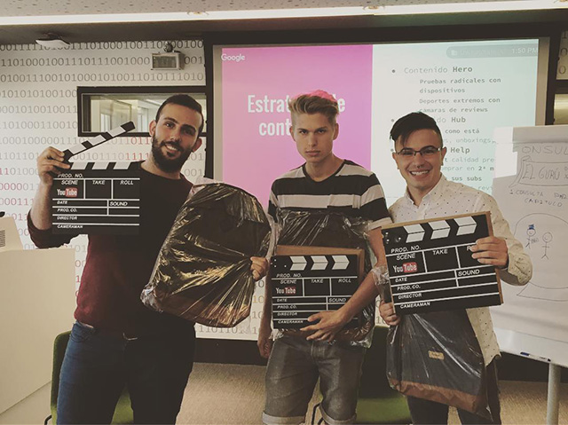 YouTube Movie Director Clapper Boards