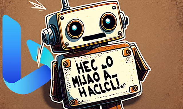 Bing Robot Label