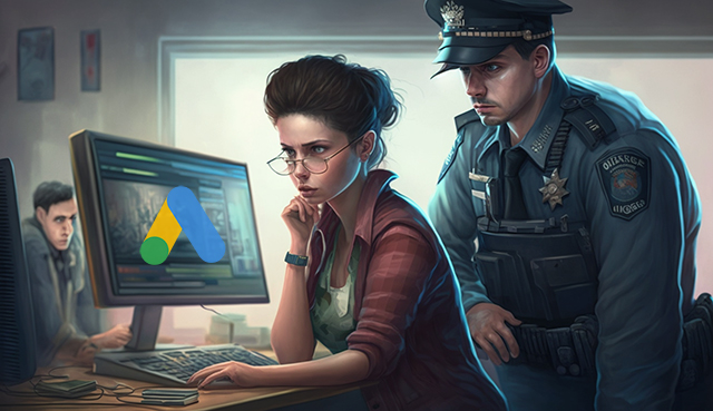 Cop Arrests Google Ads Advertiser