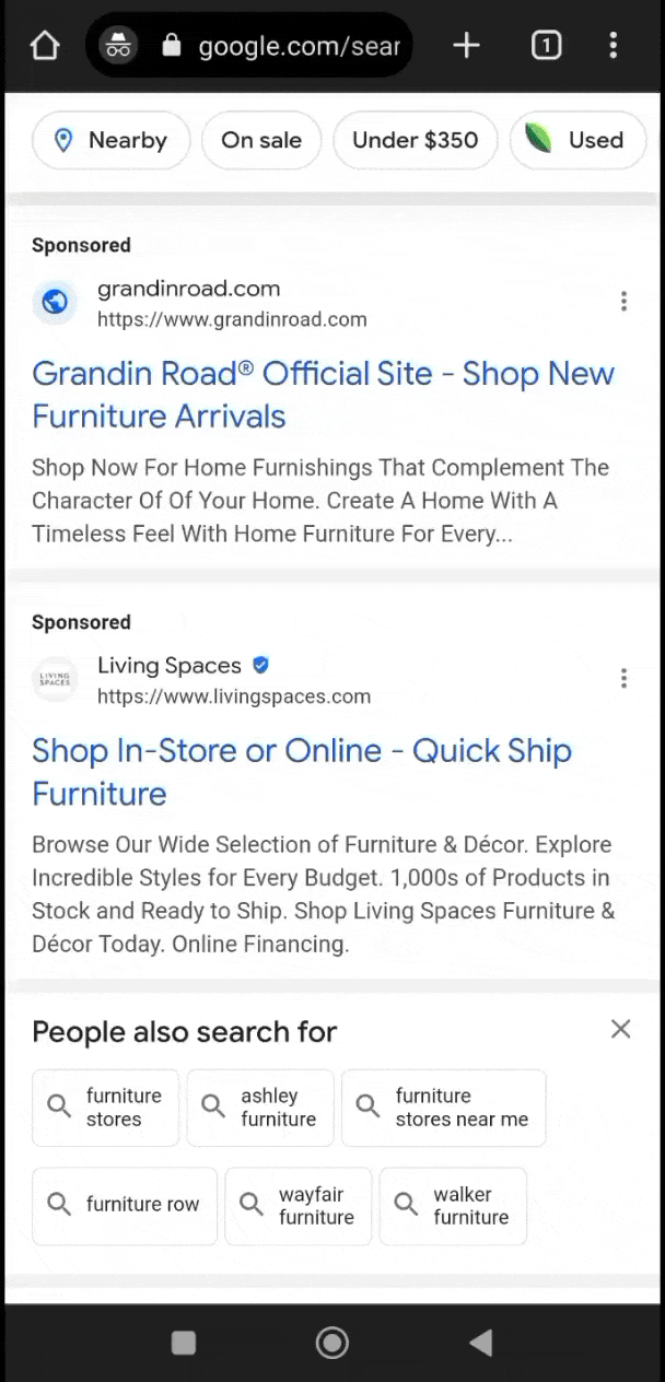 Google Ads Blue Verified Advertiser Badge Icon 2