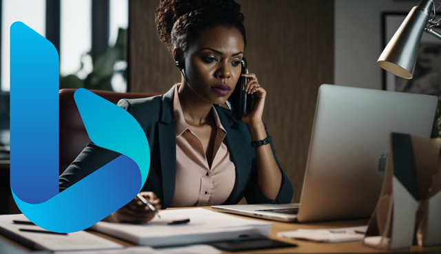 Bing Professional Woman Working