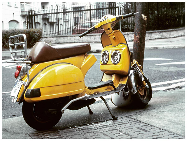 Vespa At Google Dublin