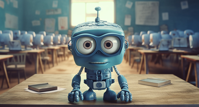 Bing Robot Teacher Classroom