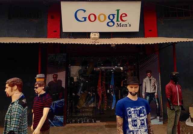Fake Google Mens Retail Store