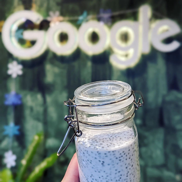 Google Coconut Chia Pudding
