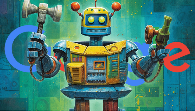 Google Robot Judge Gavel