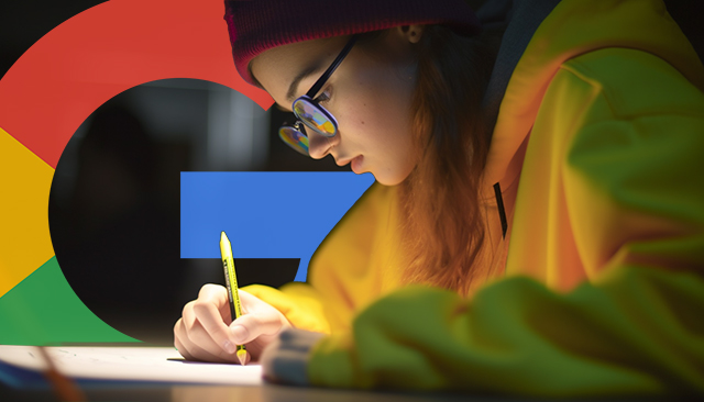 Student Highlighter Google Logos