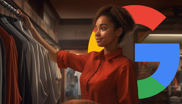 Woman Merchant Retailer Store Google Logo