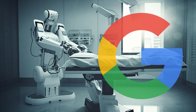Robot Surgury Google Logo