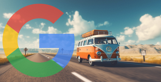Google Maps Minibus Open Road