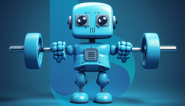 Bing Robot Weight Training