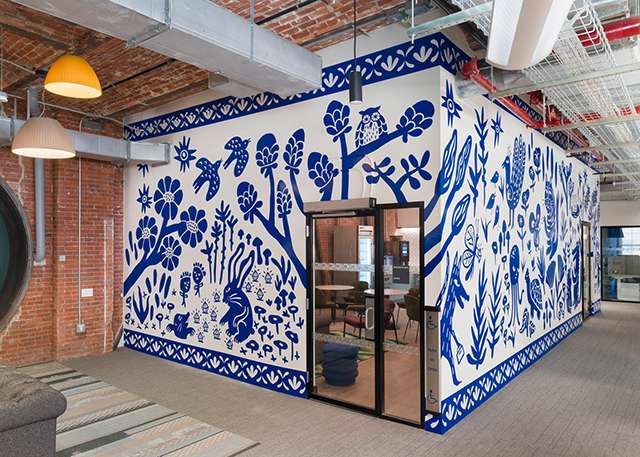 A Home Away From Home Google NYC Mural